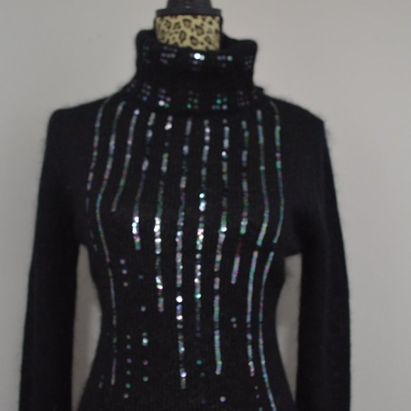 Moda International Sweater with Sequins Detail - Picture 1 of 6
